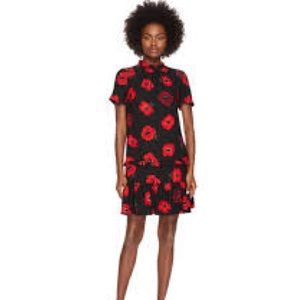 NWT Kate Spade Poppy Ruffle Shift Dress Floral size medium $298 SOLD OUT